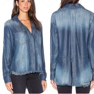 Cloth & Stone by Anthropologie Chambray Shirt